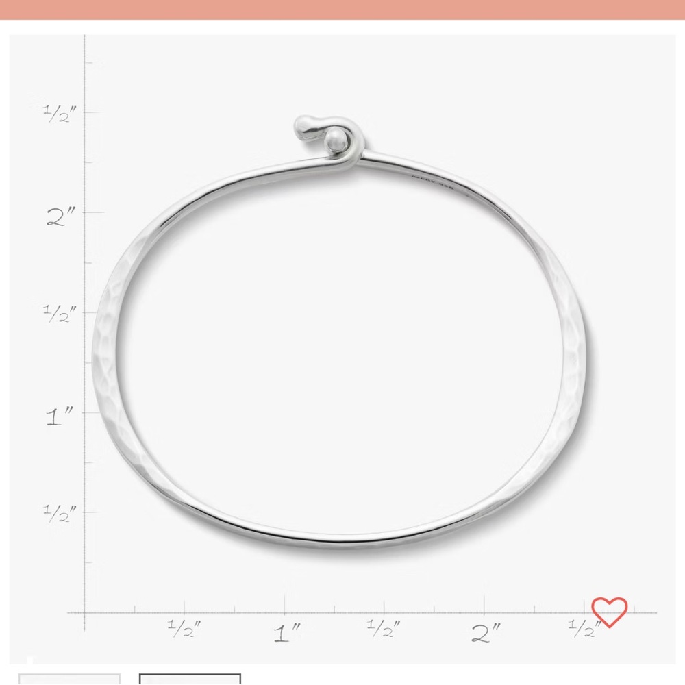 James Avery Hammered Hook-On Bracelet - Picture 2 of 5